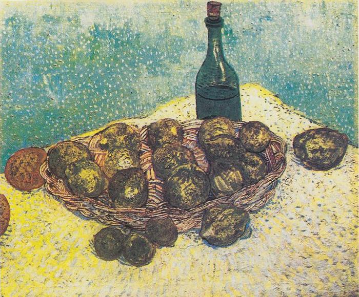 Vincent Van Gogh Still Life with Bottle oil painting image